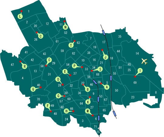 伊丹市民の郵便番号